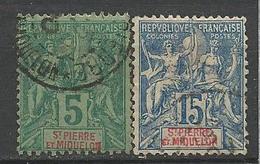 SPM  N° 62 Et 64 OBL - Used Stamps