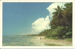 Juan Dolio (Republica Dominicana, Dominica) The Beach, La Plage, Der Strand, Thematic Stamp "Atlanta '96 Judo" - Dominica