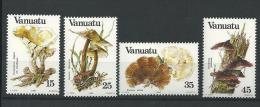 Vanuatu YT 686 à 689 " Champignons " 1984 Neuf** - Vanuatu (1980-...)