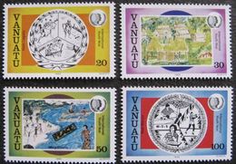 Vanuatu YT 722 à 725 " Année De La Jeunesse " 1985 Neuf** - Vanuatu (1980-...)