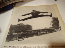 PHOTO YVES MONTAND 1953 - Ohne Zuordnung