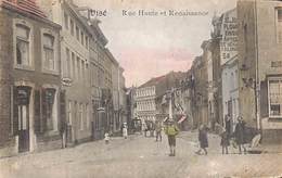 Visé - Rue Haute Et Renaissance (animée, Colorisée, Coiffeur, Attelage) - Wezet