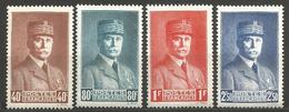 (F1-359) France - N°470 à 473 * - Pétain - Nuevos