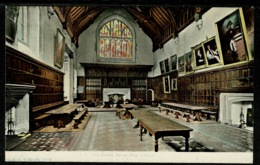 Ref 1255 - 1906 FGO F.G.O. Stuart Postcard - The Dining Room Eton College - Berkshire - Sonstige & Ohne Zuordnung