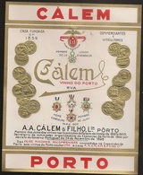 Portugal Port Wine Label - A. A. Cálem & Filho, Lda - Vinho Do Porto - Calém RVA - Etiquette De Vin - Collections, Lots & Séries