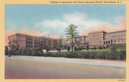 Rhode Island Providence College Of Education And Henry Baynard School Curteich - Providence