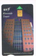 GRAN BRETAGNA (UNITED KINGDOM) - CHIP BT - NORTHERN IRELAND: RIVERSIDE TOWER (TIR.4550) - USED- RIF.6879 - BT Promotionnelles