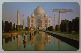 INDIA - 1st GPT DEMO - Taj Mahal - 1987 - White Back - Plessey - 1000 Units - Used - Indien