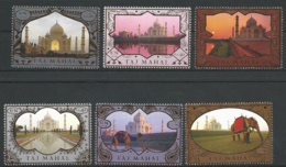 NU 2014 - Bureau De Vienne - Patrimoine Mondial. Inde (6v Issues Du Carnet Prestige) - Neufs