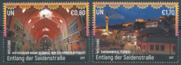 NU 2017 - Bureau De Vienne - Patrimoine Mondial. Le Long Des Routes De La Soie (2v) - Unused Stamps