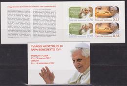 2010 Vaticano - Libretto Bookllet Viaggio In Messico E Cuba MNH - Booklets