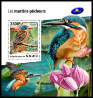 NIGER 2018 **MNH Kingfishers Eisvögel Martins-pecheurs S/S - OFFICIAL ISSUE - DH1849 - Otros