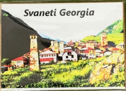 Svaneti Georgia Gruzia Heritage Fridge Magnet, From Gruzia - Magnets