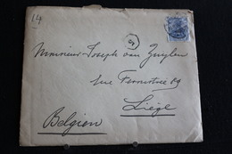 Tu-52 / Lettres - Lettre Envoie De Brêmen (Allemagne) Ver La Rue Féronstrée 89 Liège, 1907 - Belgique - Ufficio Di Transito