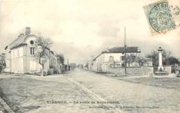 95 - VIARMES - La Route De Royaumont En 1905 - Viarmes