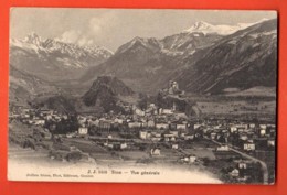 VAA-22 Sion Vue Générale  Circulé 1910 Vers France. Jullien 5108 - Sion