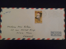 Guadeloupe , Lettre De St Claude 1975 Pour Paris - Cartas & Documentos
