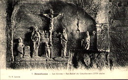 Delcampe - 24 - BRANTOME - Les Grottes - Bas-relief Du Crucifiement - Brantome
