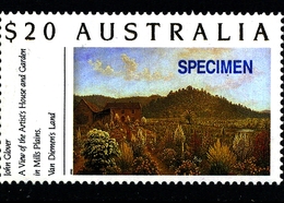 AUSTRALIA - 1994  $  20  J. GLOVER  SPECIMEN  OVERPRINTED  MINT NH - Varietà & Curiosità