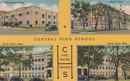 Indiana Fort Wayne Central High School Curteich - Fort Wayne