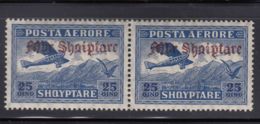 Albania 1929 Airmail Mi#212 Mint Never Hinged Pair - Albanien