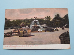 BETHSEDA FOUNTAIN ( 2067 ) Anno 19?? ( Voir Photo ) ! - Central Park