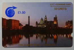 ST HELENA - GPT - £1.50 - 50 Units - 1CSHA - Albert Dock - VF Used - Isola Sant'Elena