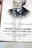 Eugénie Magnée, Henriche Libramont 1959 - Libramont-Chevigny