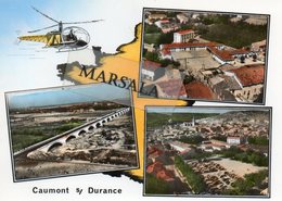 CPSM  Caumont Sur Durance  Multivues - Caumont Sur Durance