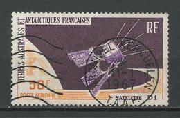 TAAF 1966 PA N° 12 Oblitéré Used Superbe C 56 € Espace Space Satellite D1 - Used Stamps