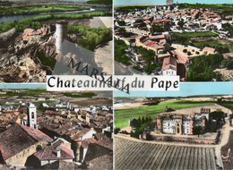 CPSM  Chateauneuf Du Pape  Multivues - Chateauneuf Du Pape