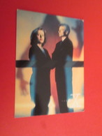 76/100  TRADING CARD TOPPS SERIE TELE X-FILES MULDER SCULLY : N°02 PRESENTATION - X-Files