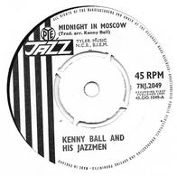 SP 45 RPM (7") Kenny Ball And His Jazzmen  "  Midnight In Moscow  " Angleterre - Jazz