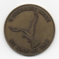 Netherlands: 11 Luchtmobiele Brigade. Military Coin, Medal - Autres & Non Classés
