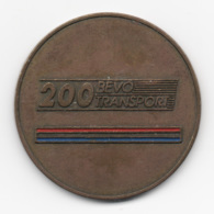 Netherlands: 200 Bevo Transport. Military Coin, Medal - Autres & Non Classés