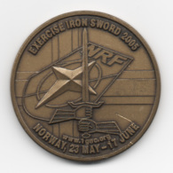 Netherlands: Exercise Iron Sword 2005. Military Coin, Medal - Autres & Non Classés