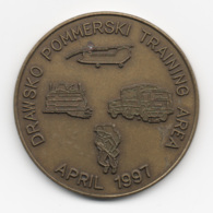 Netherlands: Drawsko Pommerski Training Area 1997. Military Coin, Medal - Autres & Non Classés