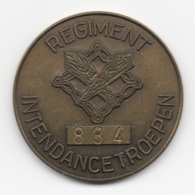 Netherlands: Regiment Intendancetroepen. Military Coin, Medal - Autres & Non Classés