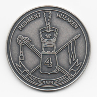 Netherlands: Regiment Huzaren. Military Coin, Medal - Autres & Non Classés