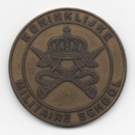 Netherlands: Koninklijke Militaire School. Military Coin, Medal - Autres & Non Classés