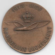 Netherlands: 1913-1958 Koninklijke Luchtmacht. Military Coin, Medal - Autres & Non Classés