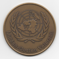 Netherlands: Midden-Oosten Veteraan. Military Coin, Medal - Autres & Non Classés
