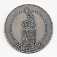 Netherlands: Gewest IV. Military Coin, Medal - Other & Unclassified