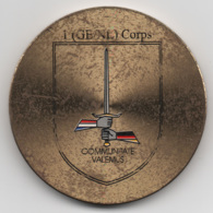 Netherlands: 1 (GE/NL) Corps. Military Coin, Medal - Other & Unclassified