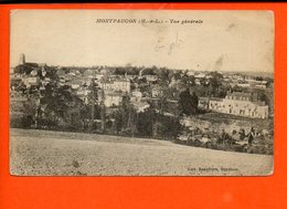 49 MONTFAUCON - Vue Générale  (pliée) - Montfaucon