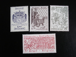 Belgique - Année 1977 - Série Historique - Y.T. 1851/1854 - Neuf (**) Mint (MNH) - Unused Stamps