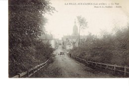 Cpa La Ville Aux Clercs Le Pont - Other & Unclassified