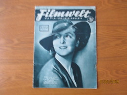 FILMWELT 1936 11 , D. WIECK , B. GIGLI , B. HORNEY , R. TAYLOR , E. POWELL And Others, O - Películas & TV