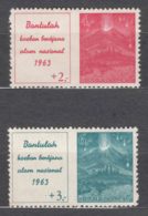 Indonesia 1963 Mi#407-408 Mint Never Hinged - Indonésie