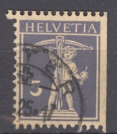 HELVETIA 1921-34: Mi 163 / YT 197, O - FREE SHIPPING ABOVE 10 EURO - Franqueo